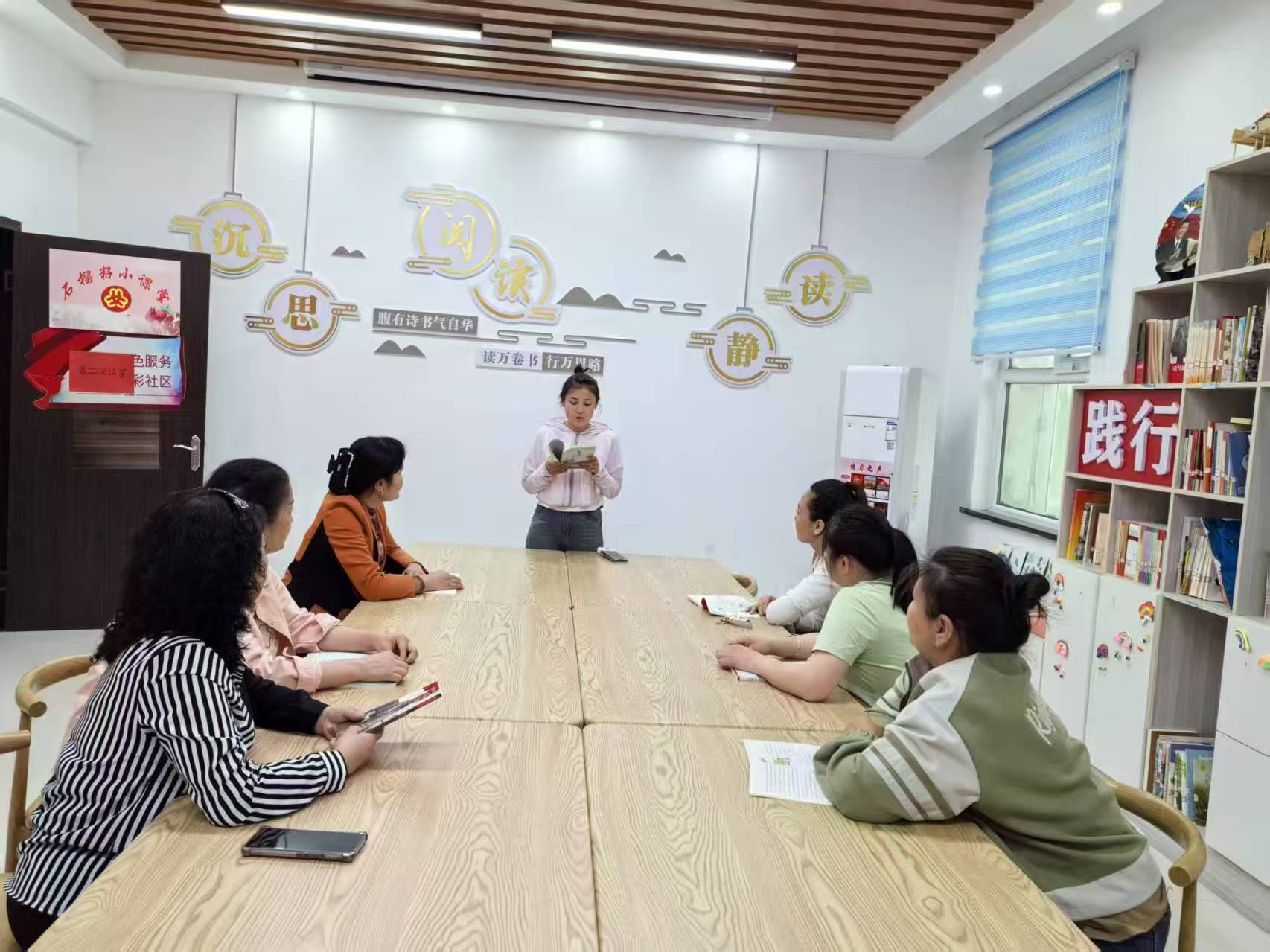 尉犁县新时代文明实践站自治区示范点风采展示（三）——尉犁镇金宇社区新时代文明实践站.jpg