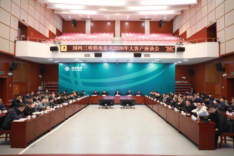 国网三明供电公司举办“政企协同 电力护航”2026年大客户座谈会.jpg