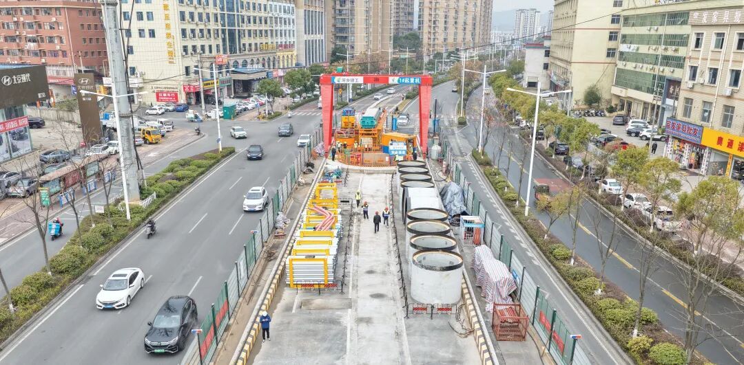 萍乡经开区洪山片区排水防涝项目现场